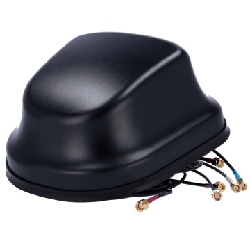 Antena Teltonika - 5G Combo LTE/Wi-Fi/GNSS - Fijación no techo do vehículo - Conectores SMA - Certificado externo IP67 - Cables LMR100 3 con medidores de longitud