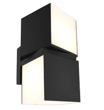 Applique noire LED 23W 1000lm 3000K IP54