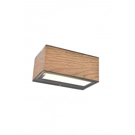 ARMADURA GEMINI madera imprimir LED 11W 4000K IP54