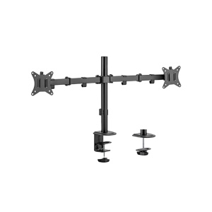 Braço para dois monitores - Instalação em mesa - Peso suportado 9 Kg/Braço