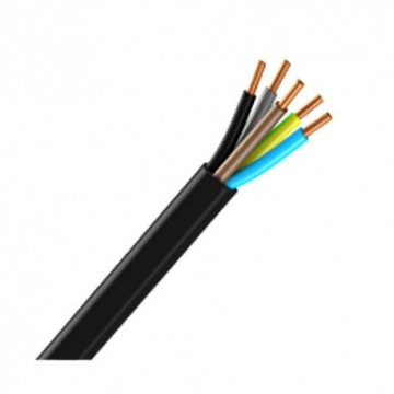 Cable VV/XV 5 G 6 negro PREÇO PONER METRO