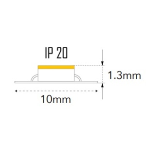 CALIPSO 13211.1860-LED-LEITE