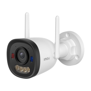 Cámara AOR fija Bullet 3 Pro 3MP - WiFi 6 2.4GHz - 2.8 mm / IR + Full Color - Audio bidireccional / Sirena - IMOU SENSE humanos y vehículos - Apto para exterior / IP67