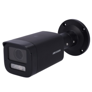 Câmara Bullet IP Hikvision VALUE - Resolução 4 Megapixel (2560x1440) - Lente motorizada 2.8~12 mm - Luz híbrida alcance 50 m | PoE | IP67 - Microfone integrado | Alarmes | Áudio - Deteção de movimento 2.0 | MicroSD