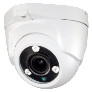 Câmara dome Gama 1080p ECO - 4 em 1 (HDTVI / HDCVI / AHD / CVBS) - 1/2.7" Brigates© BG0806 - Lente motorizada varifocal 2.7~13.5 mm - IR LEDs Array Alcance 40 m - Menu OSD remoto desde DVR