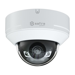 Cámara Dome IP gama E Inteligencia Artificial - Resolución 4 Mpx (2560×1440) - Lente 2.8 mm | Audio IN | IR y Luz Blanca 30m - AI: Clasificación de humano y vehículo - Grado de protección IP67 e IK10 - PoE (IEEE802.3af) | P2P