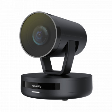 Câmara PTZ USB Nearity - Resolução 4K - Ângulo de visão 93° - Zoom 15x - Movimento Panorâmico 350º - Plug &amp; Play