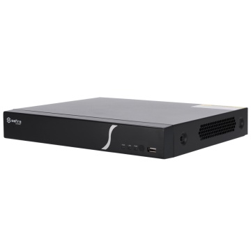 Cártido Elegante - Grabadora NVR a cámaras IP da gama B2. - 8CH video / Compresión H.265 + - Resolución hasta 8 MPX / Ancho de banda 80Mbps - Salida HDMI 4K e VGA / 1HDD. - Detección de caras / Buscar inteligente