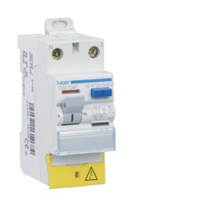 CDC764F – Int. diff. 1P+N 63A 30mA AC mit B.D. Resi HAGER EAN:3250611612698