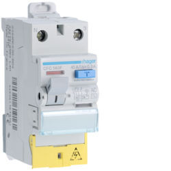 CFC140F - int. Diff. 1p+n 40a 300 mA AC W/Klemmen des Hager EAN: 3250611619161