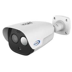 Chambre thermique IP Raythink Série FC2 - VOX Capteur thermique FPA 256X192 12 μM de 3,2 mm Lens [% Var%] - Capteur visible 1 / 2,8 "5MPX | LENSE 4MM - Sensitivité thermique ≤40mK - plage de mesure de la température -20ºC ~ 550º / ± 2%.