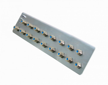 Châssis pour les connecteurs CATV RG-CC, 17 "F"