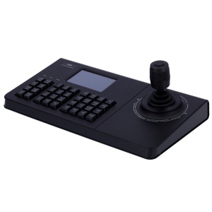 Clavier IP UniView - Interface double: direct ou réseau - LCD 4 "- IP / RS -232 / RS -485 - Interface de Joystick 4 Axe