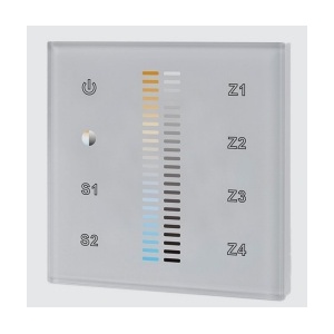 Comando Touch control Temp. Cor Parede DALI DT8