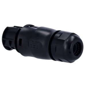 Conector AC fêmea - Instalações em cadeia - Proteção IP68 da saída AC - Compatível com a série MS de TSUN