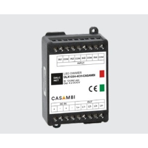 Controlador DIM 12-24Vdc 4x5A CASAMBI + PUSH DALCNET