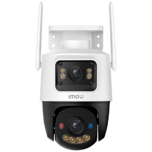 Cruiser Dual 2C 4G 3+3MP - 4G + SIM - Lente DUAL / Autotracking / IV + Full Color - Áudio bidirecional / Sirene + flash azul-vermelho - IMOU SENSE humanos e veículos - Apto para exterior