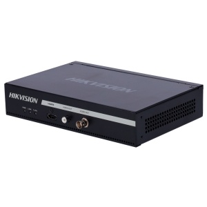 Déodificateur Hikvision - 16 canaux - Résolution maximale 32 MPX - 1 Sortie HDMI 4K | 1 sortie BNC - Audio | Alarmes | Compatible avec ONVIF - Convient pour les chambres IP, les NVR et autres appareils