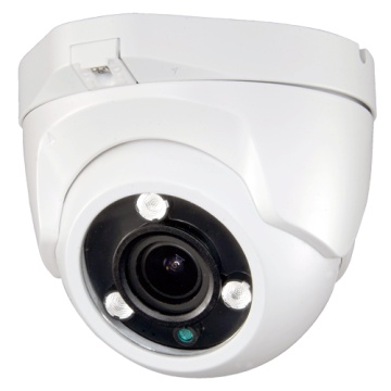 Dome Gamma Camera 1080p Eco - 4 in 1 (HDTVI / HDCVI / AHD / CVBS) - 1 / 2.7 "Brigates © BG0806 - Motorized Lens Varifocal 2.7 ~ 13.5 mm - IR LEDs Array Range 40 m - Menu Osd Remote from DVR