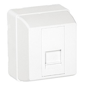 Efapel - 37453CBR Take RJ45 Cat. 5e UTP Weiß - 5603011564933