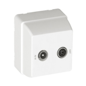 EFAPEL - 37550CBR TAKE R TV - SAT WHITE STAR - 5603011048938