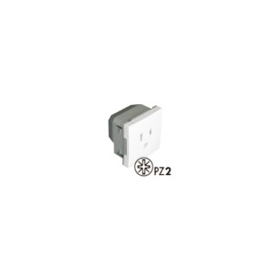 Efapel - 45144SBR American Take Nema avec obtur - 2 Mobile blanc - 5603011579005