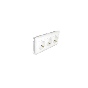 EFAPEL - 45264CVM TIPLA PLATE SCHUko L75 - 6 Red Moad - 5603011075804