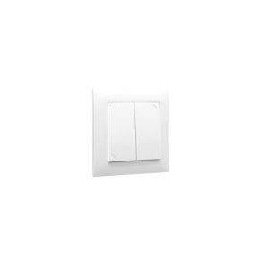 EFAPEL - 90281CBR Doppelblindknopf weiß - 5603011608071