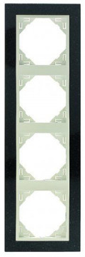 EFAPEL - 90940TGS Mirror QUADRUPLE GRANIT/GRIS - 5603011554224