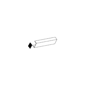 END-OUT008-B-LOCK PROFILE OUT008 BLACK