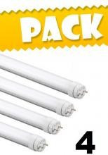 Equipo 4 Bombilla LED T8 18W 6000K 120cm
