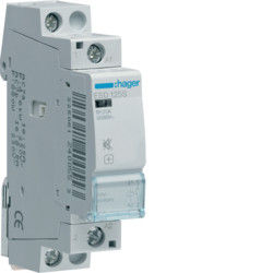 ESD125S - Contactor silencioso 25A, 1NA, 24V HAGER EAN:3250612230624