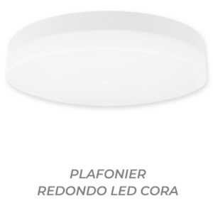 ESL1340CCT - 100100300023 - PLAFONIER Rojo. LED CORA 40W 3CCT IP54 BRANCO