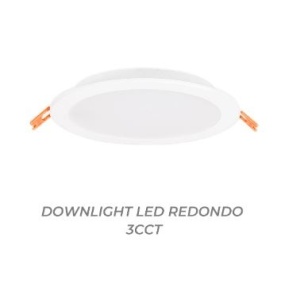 ESL6322CCT - 100100200091 - RUNDES LED-DOWNLIGHT 24W 3CCT WEISS