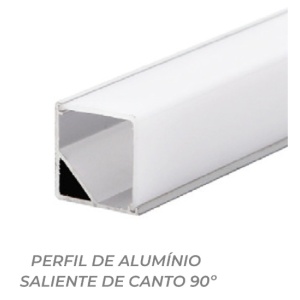 ESL9006 - 100101000006 - Profile for LED tape w/matte diffuser