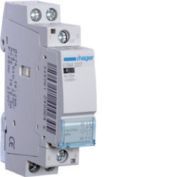 ESM227 - Contactor 25A, 1NA+1NF, 110/127V 1M HAGER EAN:3250612400645