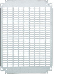 FL475A - Platino metálico perfo. a.480 l.343 HAGER Ean:3250610671528