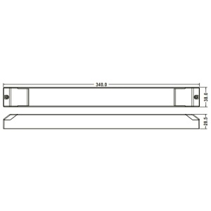 Fonte de Alim. 4em1 DALI Mean Well 24Vdc 150W IP67 SPWM