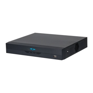 Gravador IP X-Security WizSense AI - 8 CH vídeo IP - Resolução máxima gravação 12 Mpx - Largura de banda 80 Mbps - Saída HDMI Full HD e VGA - Admite 1 disco rígido