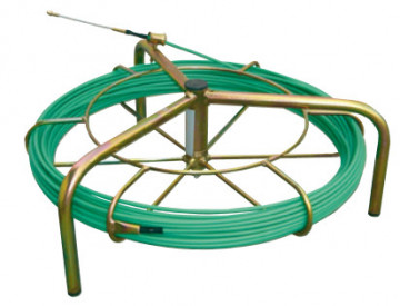 GUIA PARA CABOS FITA DE ACERO-POLIPRO 6 M/M 30Mt.+ HORIZ. 550M/M