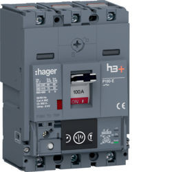 HES100NC - Disjuntor P160 Energy 3P-3D 100A 70kA HAGER EAN:3250613141257