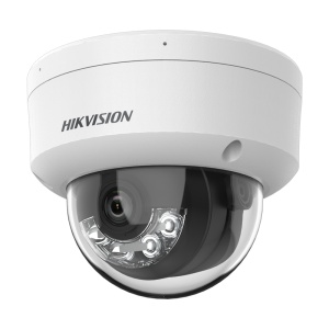 Hikvision câmara Dome IP gama Value - Resolução 4 Megapixel (2560x1440) - Lente 4 mm - Alcance da luz híbrida 30 m - PoE (IEEE802.3af) | Microfone integrado - Deteção de movimento 2.0 | IP67, IK08