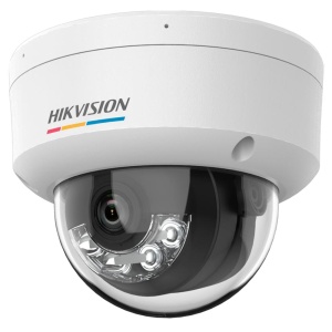 Hikvision Dome IP-Kamera VALUE ColorVu3.0-Reihe – 4 MPx Auflösung | PoE IEEE802.3af - ColorVu3.0: Farbbild HIKAI-ISP F1.0 1/1,8" - 2,8 mm | Mikrofon | Hybridlicht bis zu 30 m - Bewegungserkennung 3.0 - IP67 | IK08