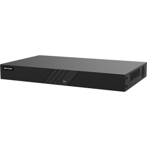 Hikvision NVR 16 CH gama VALUE - Resolução máxima 2ch@8Mpx - Largura de banda 160 Mbps - Saídas de vídeo HDMI 4K / VGA - Admite 2 discos rígidos - Deteção de movimento 2.0 em até 4 canais