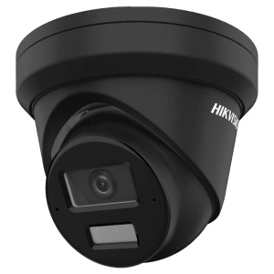 HIKVISION - TURRET CAME IP Pro - Résolution 4 Megapixel (2688x1520) - 2,8 mm Lens | Double microphone dans la matrice - Plage lumineuse hybride 30 m | Poe | MicroSD | IP67 - ACUSENSE | Détection de mouvement 2.0