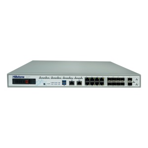 Hillstone Networks NGFW - Hardware + 1 ano de serviço básico - 16Gbps FW/2.6Gbps NGFW throughput - 1.8M sessões simultâneas - 18 portas de alta densidade (2x SFP+) - Formato em rack 1U / Expansão até 1.92Tb