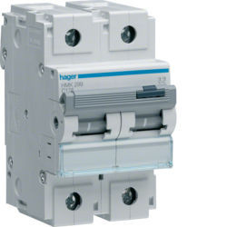 HMK299 - Breaker 2p 125A C 30K 3M Hager EAN: 3250613230548