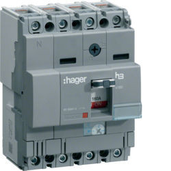 HNA126H - Disjuntor x160 TM 4P-4D 125A 40kA HAGER EAN:3250613130992