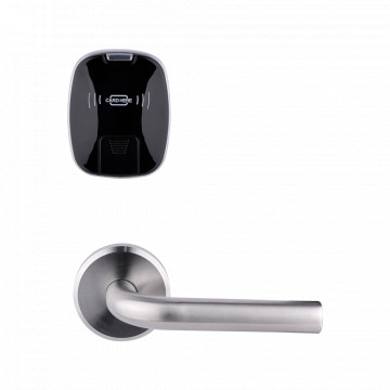 Hotel Lock - MF Card Opening - BackSet 60 mm | Right Opening - Autonomous Operation to Batteries 4 x AAA - Emergency Bombín - Management with Hotel Lock System Software