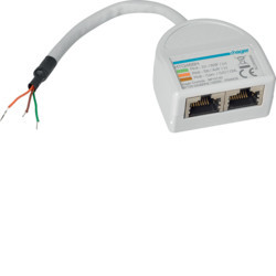 HTG468H - Derivator Modbus RJ45/2XRJ45 Hager EAN: 3250613138004